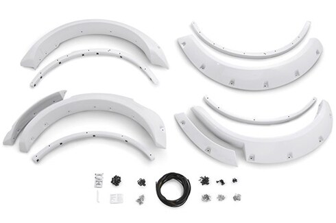 Discover Ford Bronco Accessories in PR, Fender Flares By Bushwacker - Unpainted, Paintable, Unassembled, For 2-Door